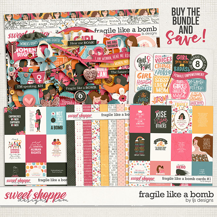 Fragile Like A Bomb Bundle by LJS Designs