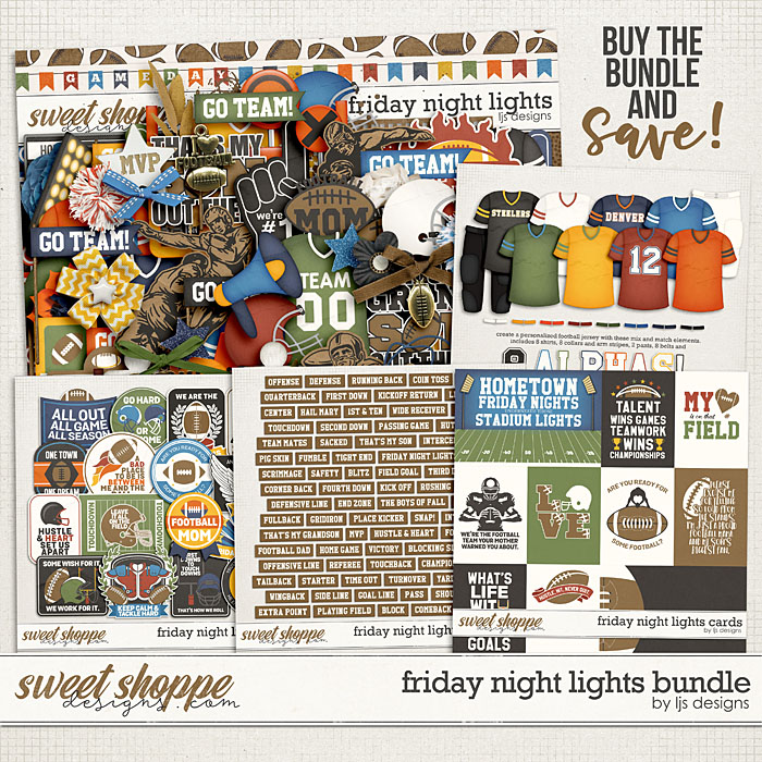 Friday Night Lights Bundle by LJS Designs