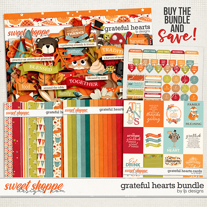 Grateful Hearts Bundle by LJS Designs