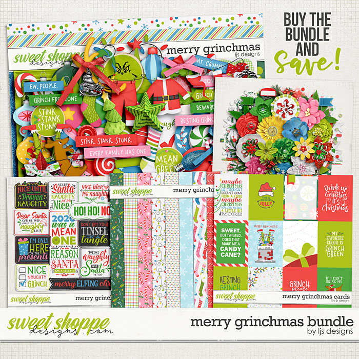 Merry Grinchmas Bundle by LJS Designs 