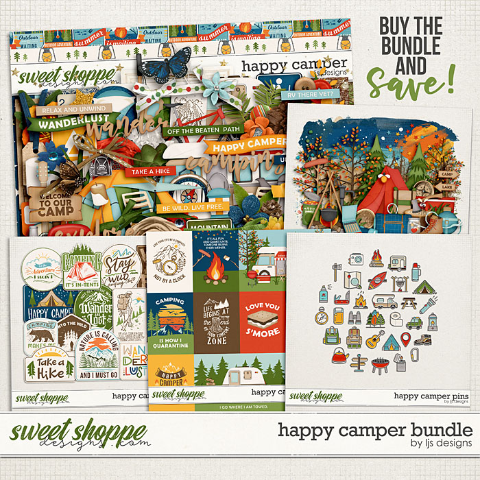 Happy Camper Bundle by LJS Designs