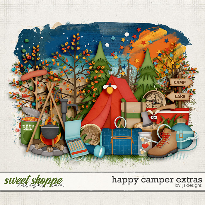 Happy Camper Extras by LJS Designs