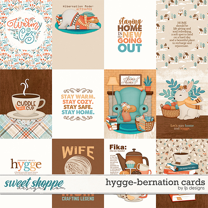 Hygge-bernation Cards by LJS Designs