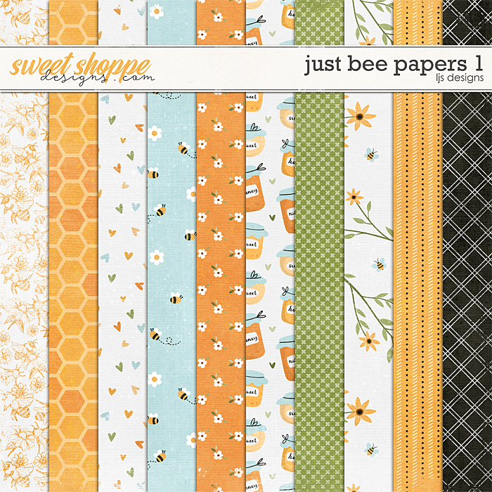 Just Bee Papers by LJS Designs