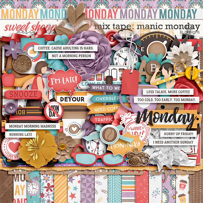 Manic Monday by LJS Designs