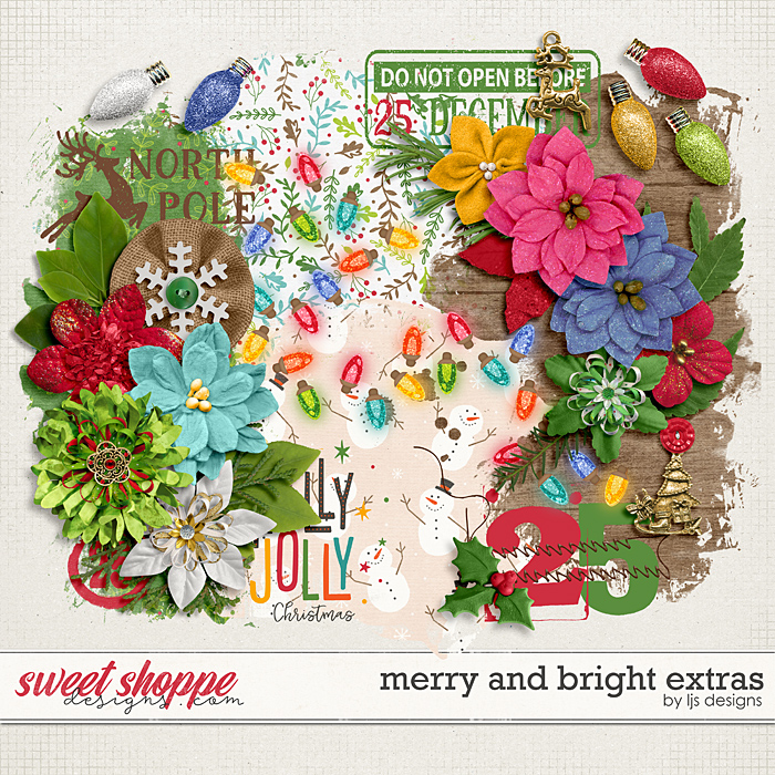 Merry and Bright Extras by LJS Designs