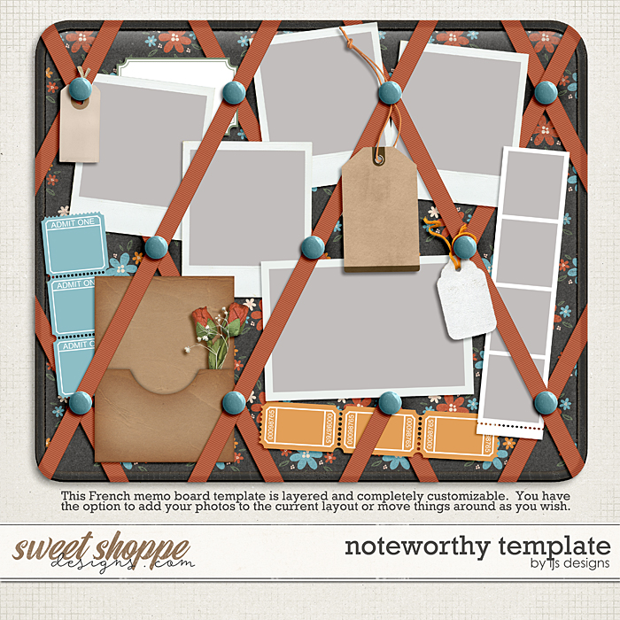 Noteworthy Template by LJS Designs
