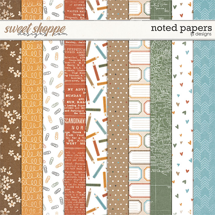 Noteworthy Papers by LJS Designs 
