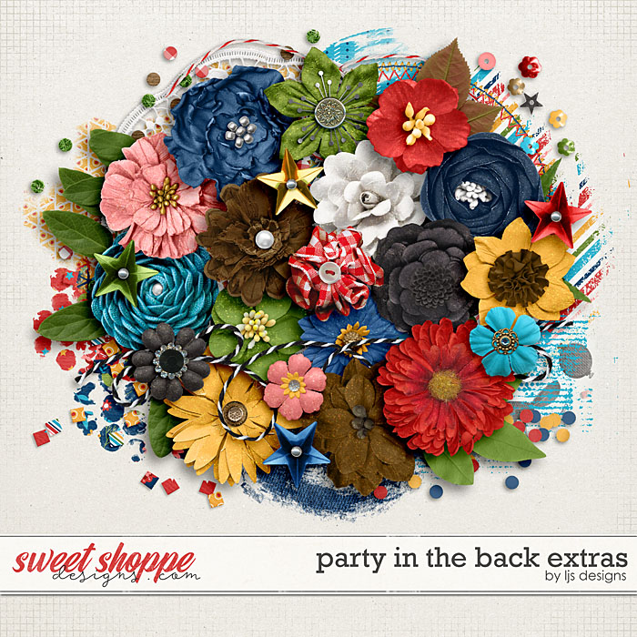 Party In The Back Extras by LJS Designs 