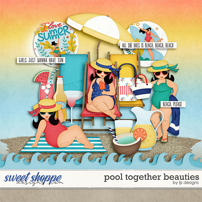 Pool Together Beauties by LJS Designs