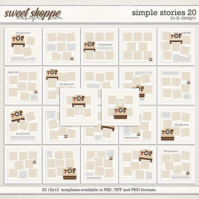 Simple Stories 20 by LJS Designs