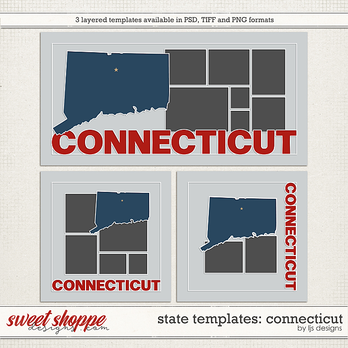 State Templates - Connecticut by LJS Designs 