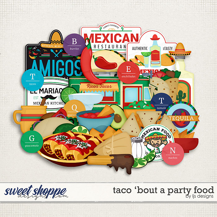 Taco 'Bout A Party Food by LJS Designs 
