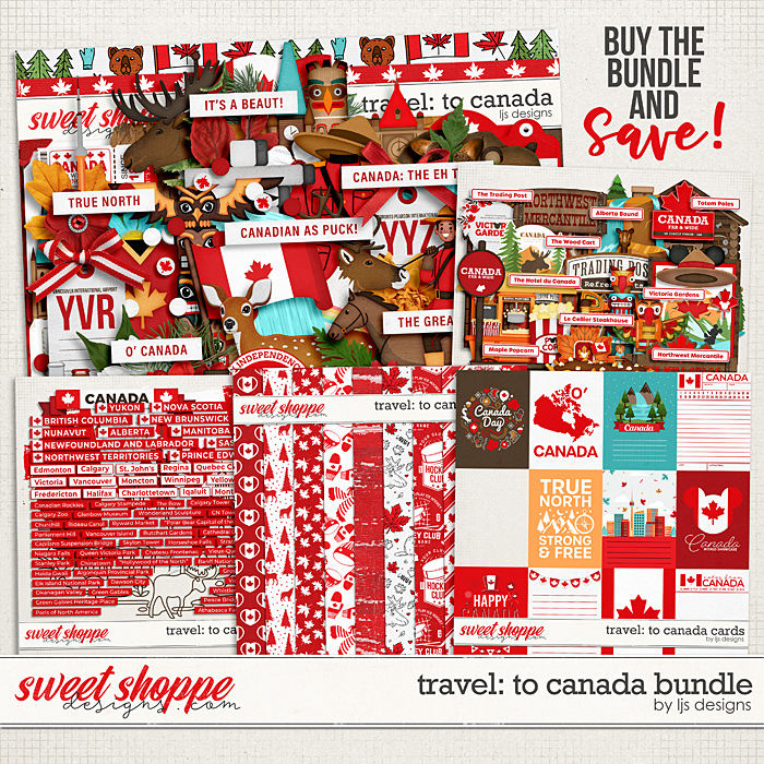 Travel: To Canada Bundle by LJS Designs   