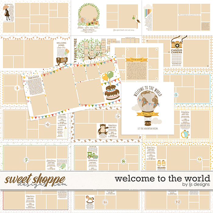 Welcome To The World Album by LJS Designs