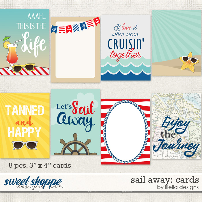 Sail Away: Cards by lliella designs