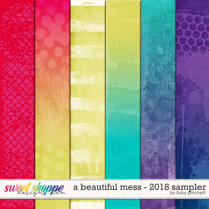 A Beautiful Mess - 2018 Sampler by Libby Pritchett A Beautiful Mess - 2018 Sampler by Libby Pritchett
