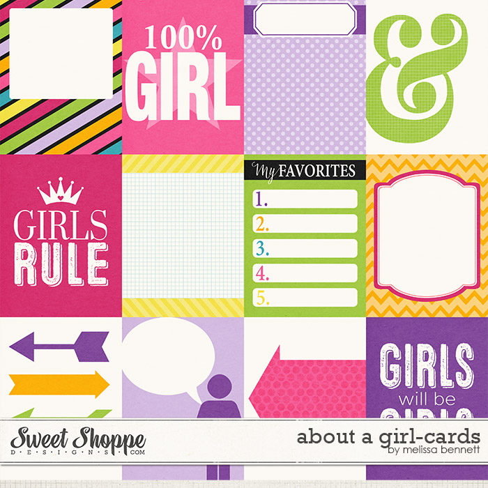 About a Girl Cards by Melissa Bennett About a Girl Cards by Melissa Bennett