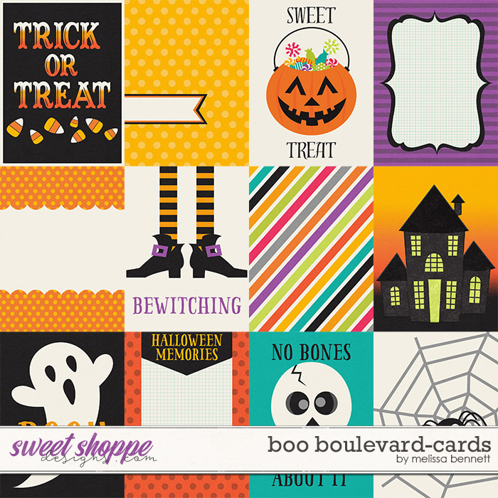Boo Boulevard-Cards by Melissa Bennett Boo Boulevard-Cards by Melissa Bennett