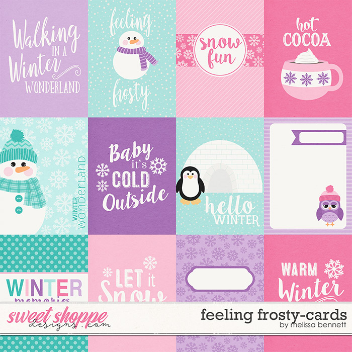 Feeling Frosty Cards by Melissa Bennett Feeling Frosty Cards by Melissa Bennett