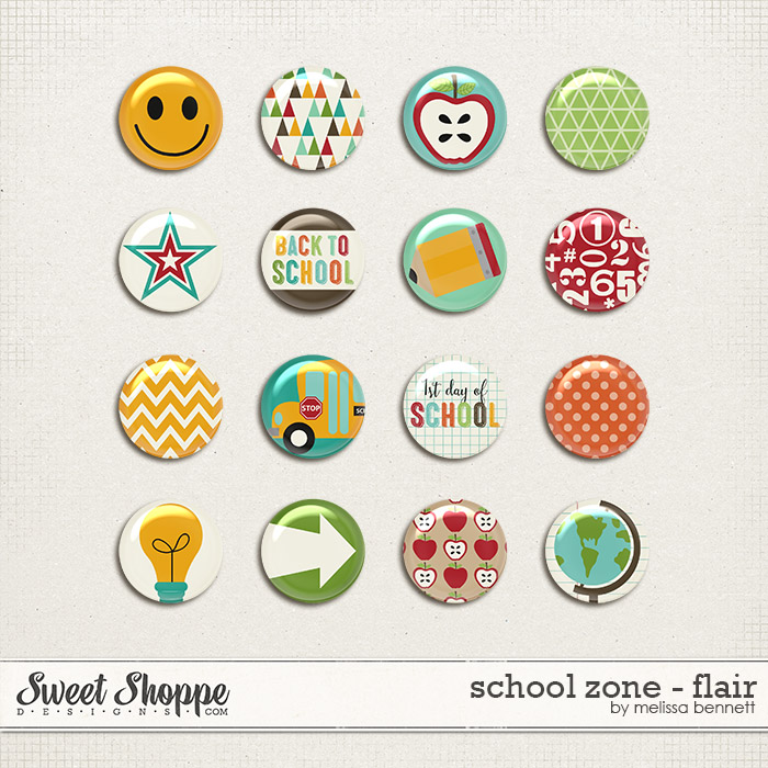 School Zone - Flair by Melissa Bennett School Zone - Flair by Melissa Bennett