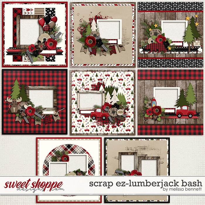 Scrap EZ-Lumberjack Bash by Melissa Bennett Scrap EZ-Lumberjack Bash by Melissa Bennett