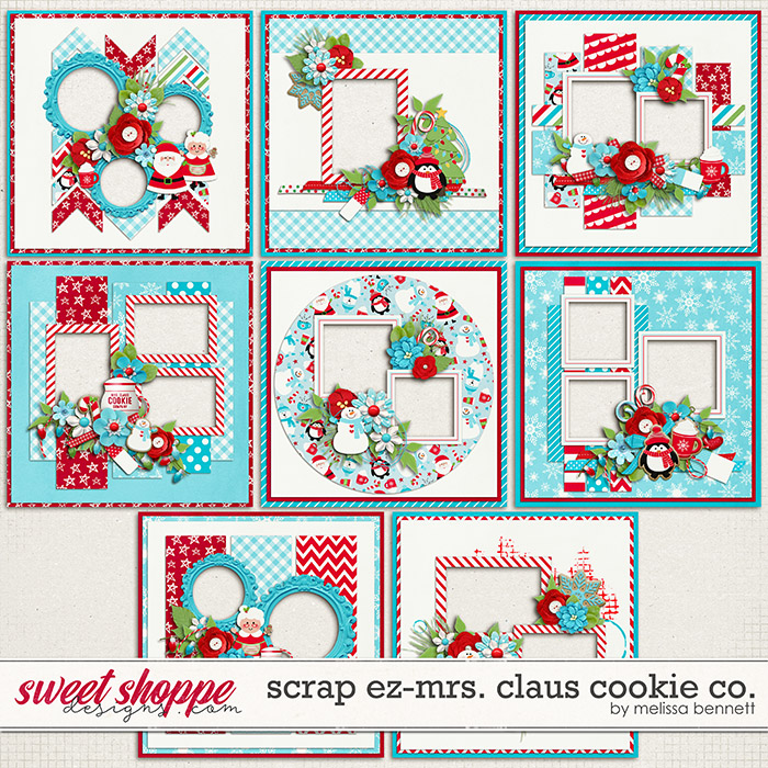 Scrap EZ-Mrs. Claus Cookie Co. by Melissa Bennett Scrap EZ-Mrs. Claus Cookie Co. by Melissa Bennett