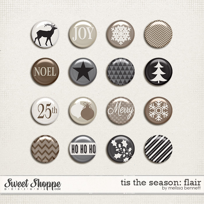 Tis The Season Flair by Melissa Bennett Tis The Season Flair by Melissa Bennett