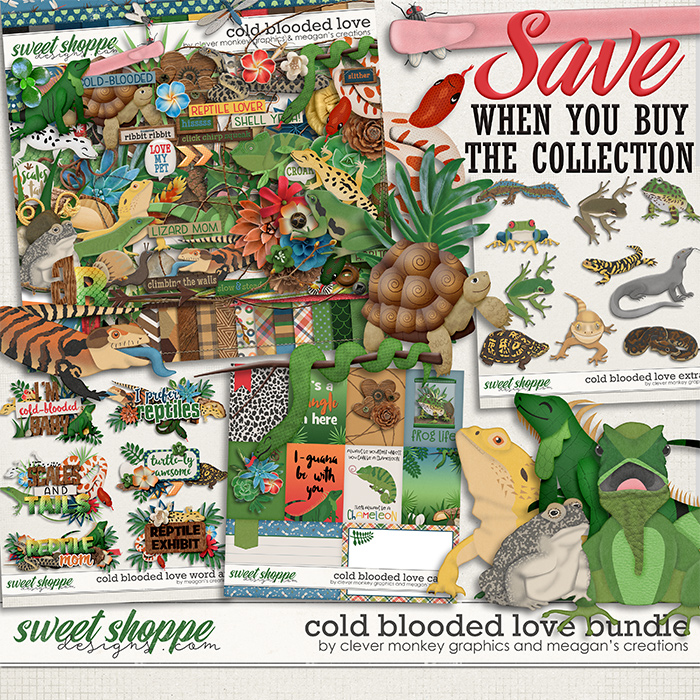 Cold Blooded Love Collection Bundle by Clever Monkey Graphics and Meagan's Creations