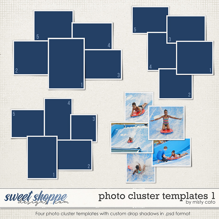 Photo Cluster Templates 1 by Misty Cato Photo Cluster Templates 1 by Misty Cato