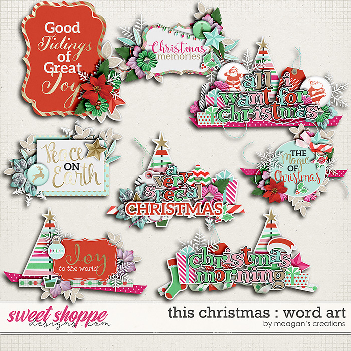 This Christmas : Word Art by Meagan's Creations This Christmas : Word Art by Meagan's Creations