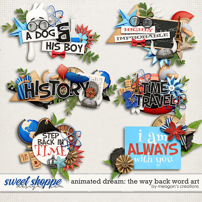 Animated Dream: The Way Back Word Art by Meagan's Creations