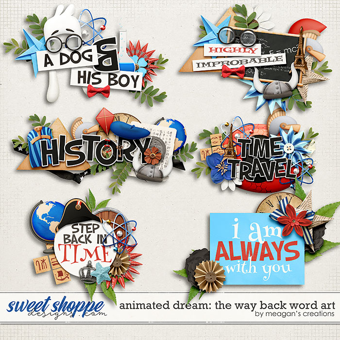 Animated Dream: The Way Back Word Art by Meagan's Creations Animated Dream: The Way Back Word Art by Meagan's Creations