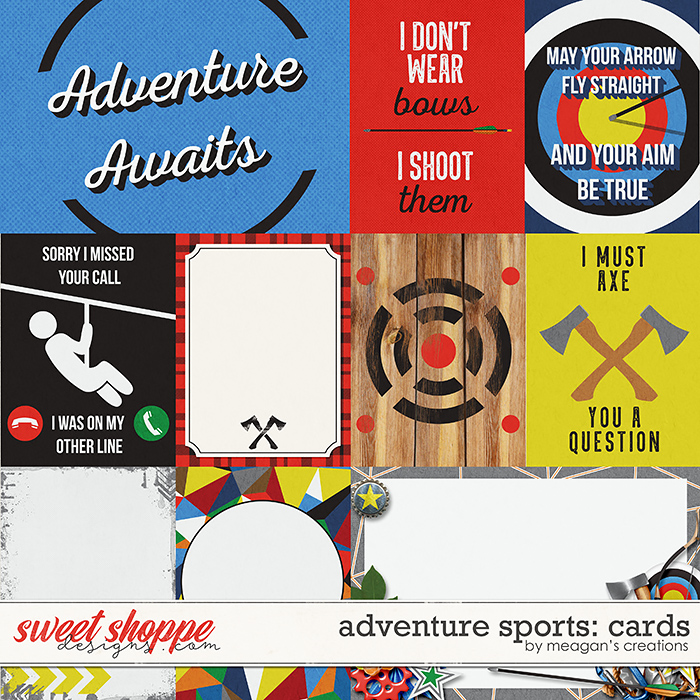 Adventure Sports: Cards by Meagan's Creations