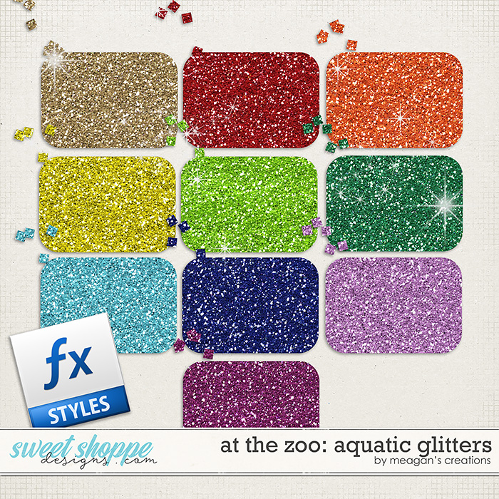 At the Zoo: Aquatic Glitters by Meagan's Creations