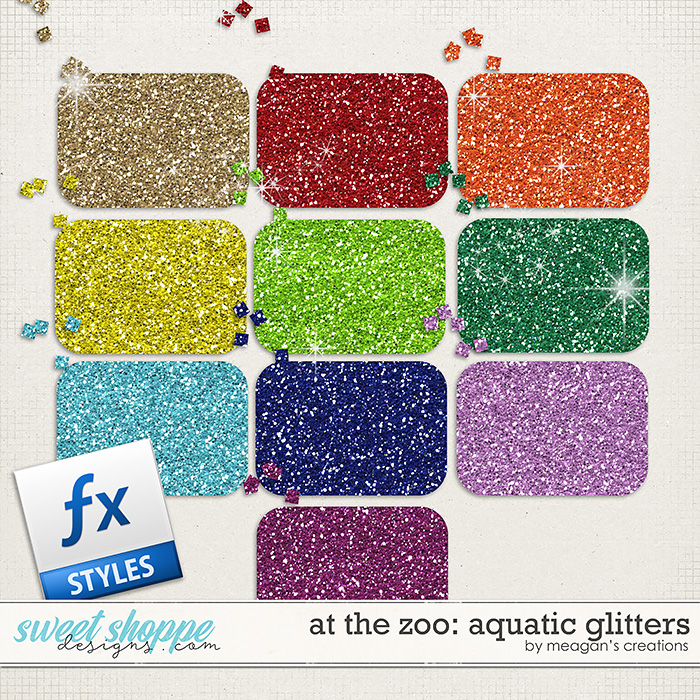At the Zoo: Aquatic Glitters by Meagan's Creations At the Zoo: Aquatic Glitters by Meagan's Creations