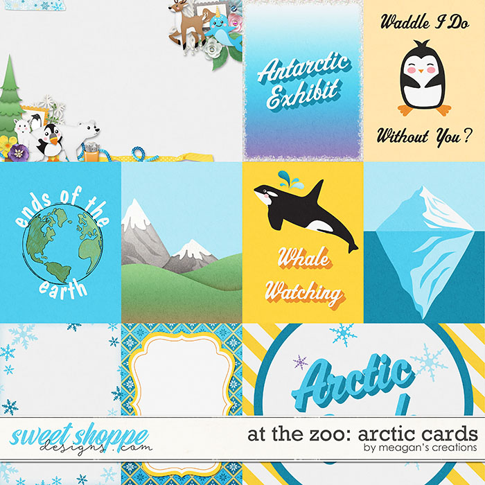 At the Zoo: Arctic Cards by Meagan's Creations