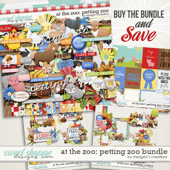 At the Zoo: Petting Zoo Collection Bundle by Meagan's Creations