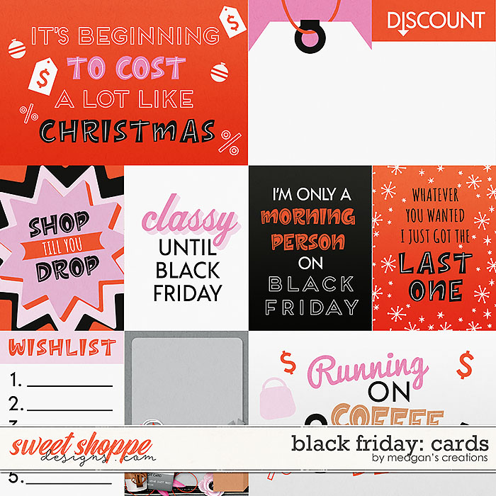 Black Friday: Cards by Meagan's Creations