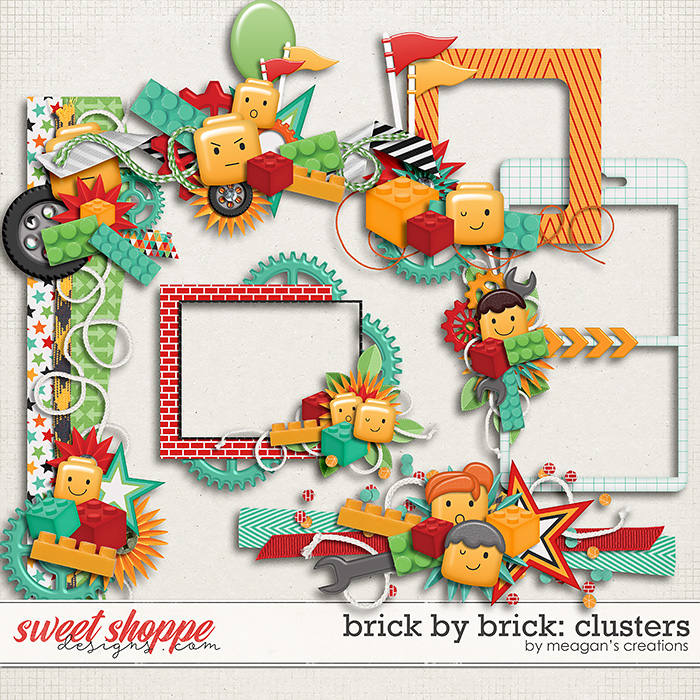 Brick by Brick: Clusters by Meagan's Creations Brick by Brick: Clusters by Meagan's Creations