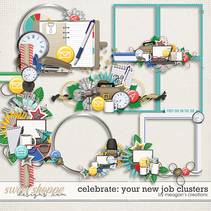 Celebrate: Your New Job Clusters by Meagan's Creations Celebrate: Your New Job Clusters by Meagan's Creations