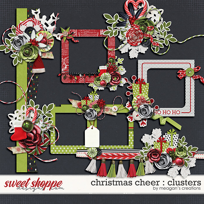 Christmas Cheer : Clusters by Meagan's Creations Christmas Cheer : Clusters by Meagan's Creations