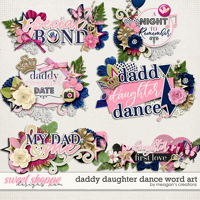 Daddy Daughter Dance Word Art by Meagan's Creations Daddy Daughter Dance Word Art by Meagan's Creations