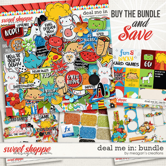 Deal Me In: Collection Bundle by Meagan's Creations