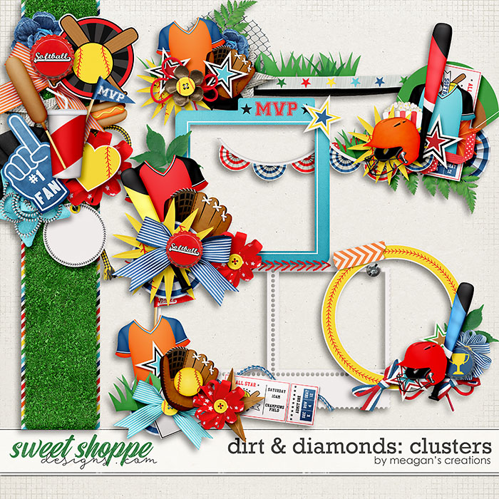 Dirt and Diamonds: Clusters by Meagan's Creations