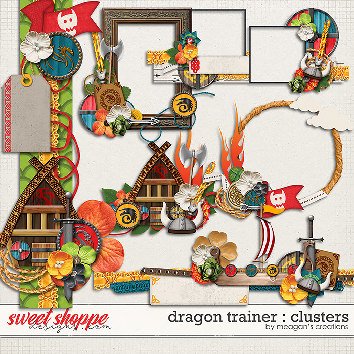 Dragon Trainer : Clusters by Meagan's Creations Dragon Trainer : Clusters by Meagan's Creations