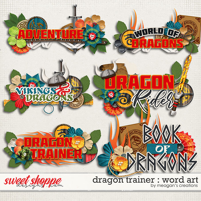 Dragon Trainer : Word Art by Meagan's Creations Dragon Trainer : Word Art by Meagan's Creations