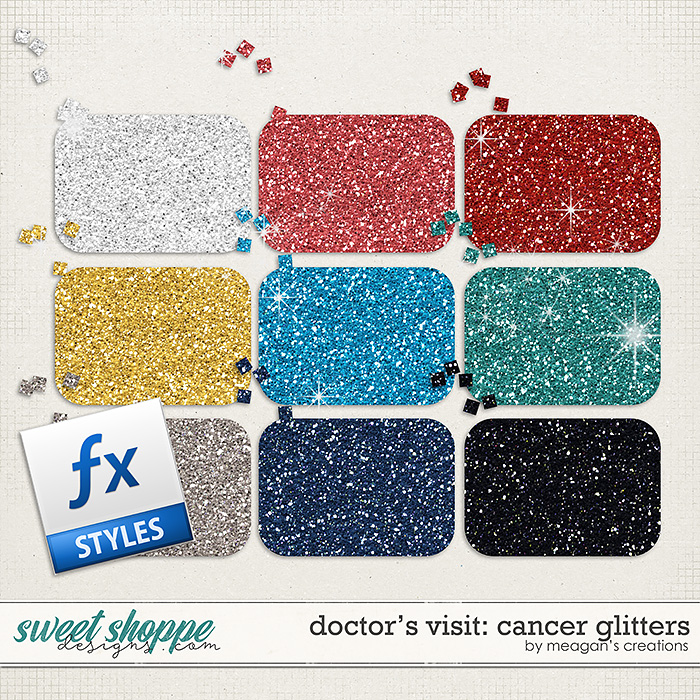 Doctor's Visit: Cancer Glitters by Meagan's Creations