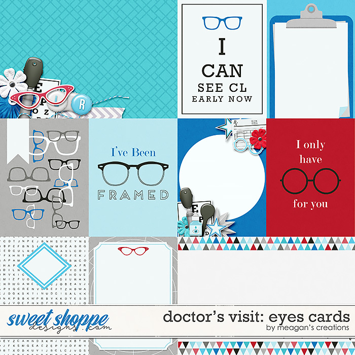 Doctor's Visit: Eyes Cards by Meagan's Creations