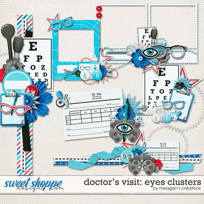 Doctor's Visit: Eyes Clusters by Meagan's Creations Doctor's Visit: Eyes Clusters by Meagan's Creations
